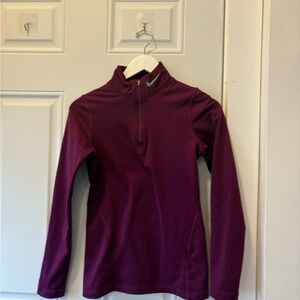 Nike Purple Long Sleeve Pullover